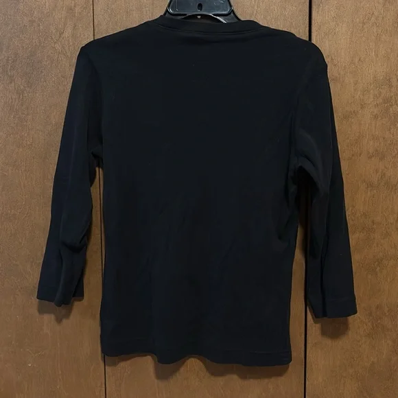 Three Dots V-Neck Tee, sz. large - Picture 3 of 4